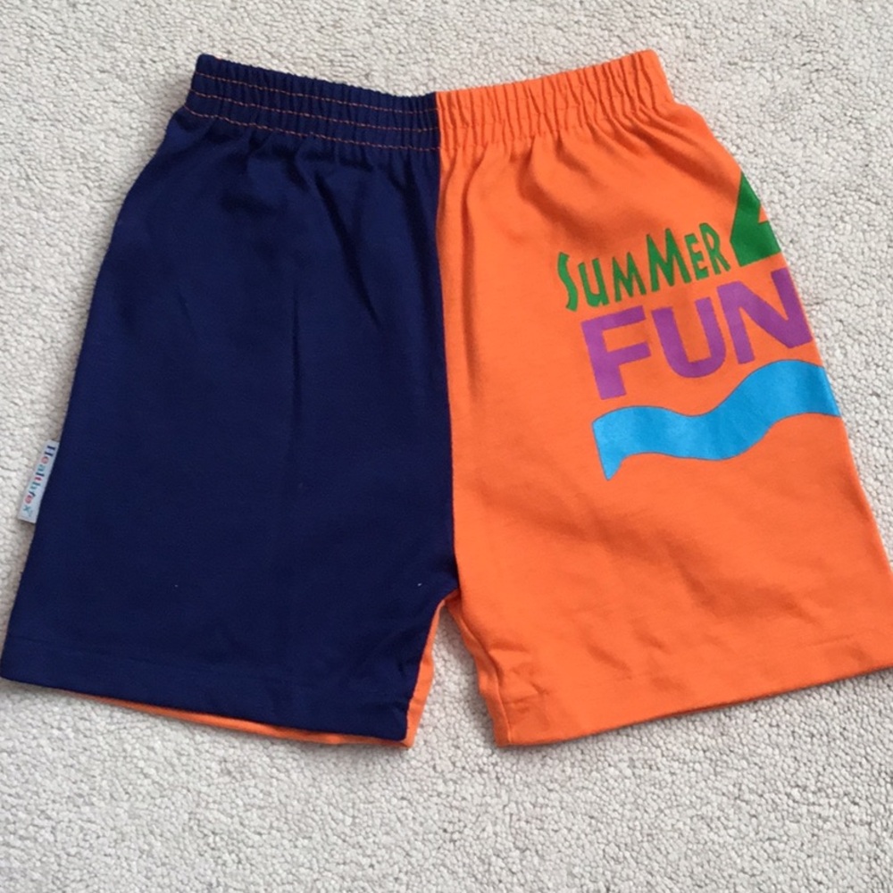 New Unisex Colorful Kids Summer Fun Shorts
